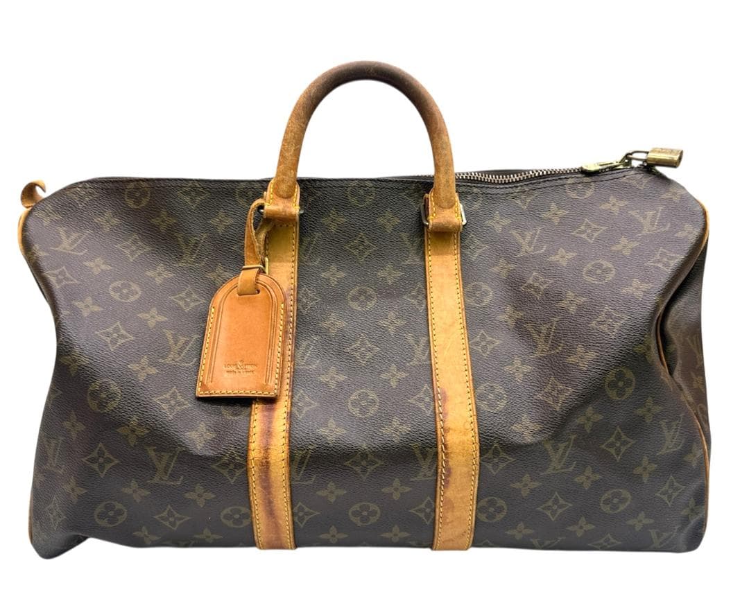 ★LOUIS VUITTON モノグラム　キーポル45　ボストンバッグ　訳あり