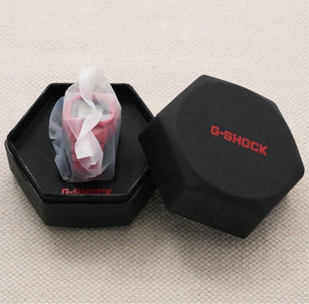 ち*@様 CASIO G-SHOCK赤 リングウォッチ ナノ DWN-5600-