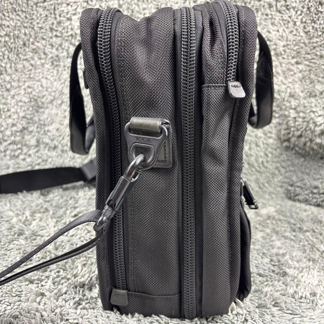美品✨TUMI アルファ エクスパンダブル　オーガナイザー　ブリーフケース
