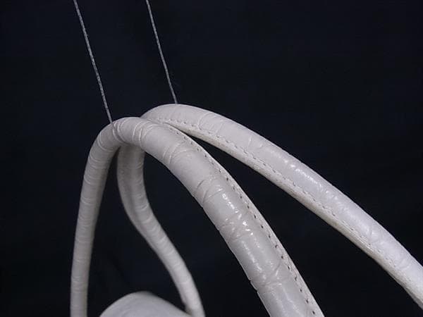 Salvatore Ferragamo フェラガモ クロコダイル型押しレザー