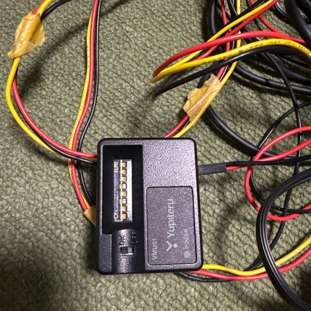 値下げあり！駐車監視OP付きレクサスで使用。YupiteruZQ-35Rドラレコ