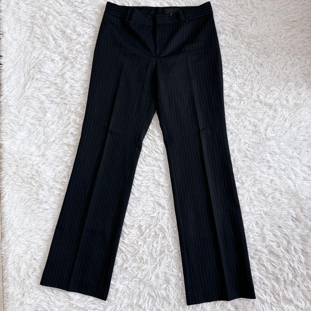 ✨美品✨UNTITLED アンタイトル パンツスーツ ストライプ 大きいサイズ