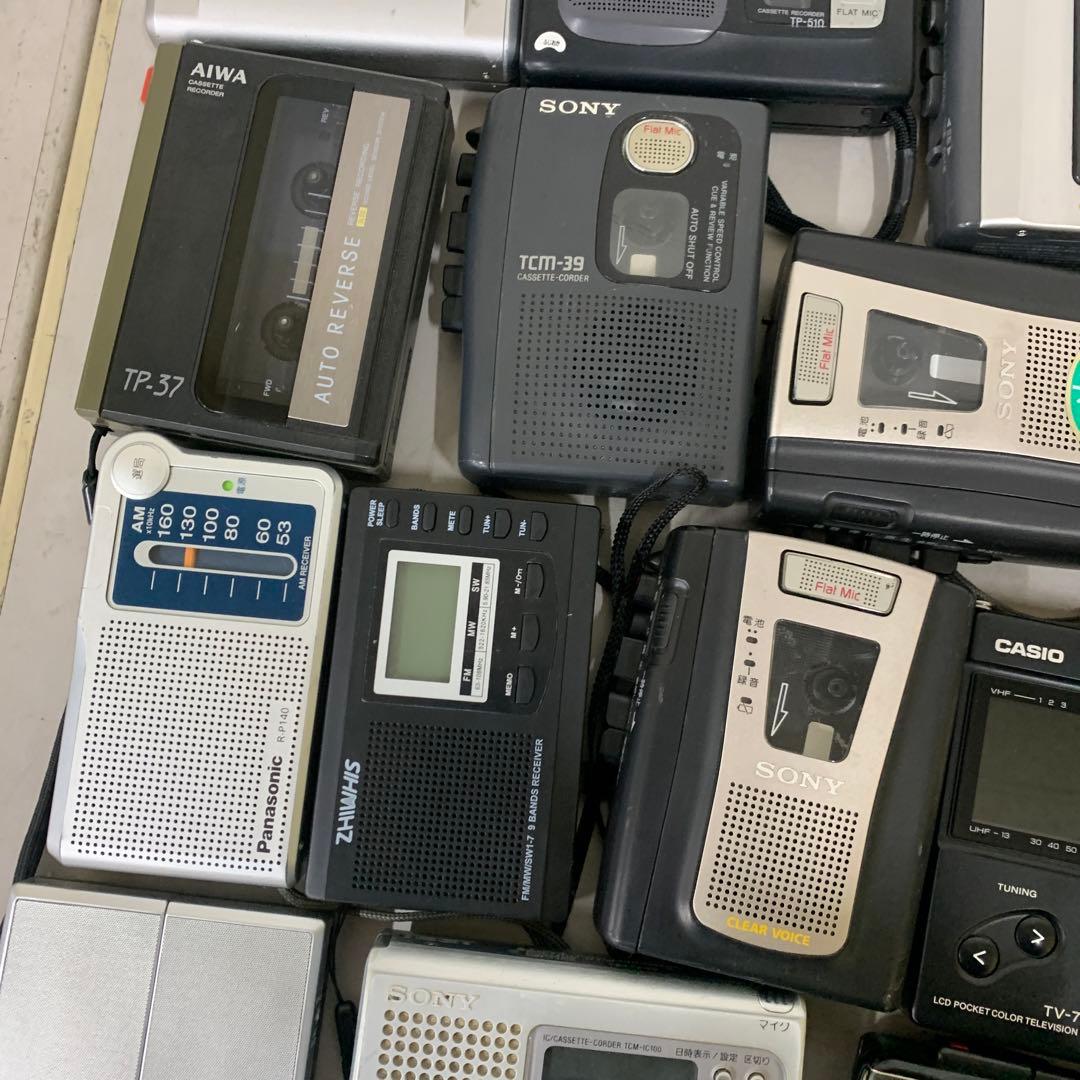 SONY.PANASONIC.ポータブルプレーヤー.カセット.ラジオ.まとめ売り