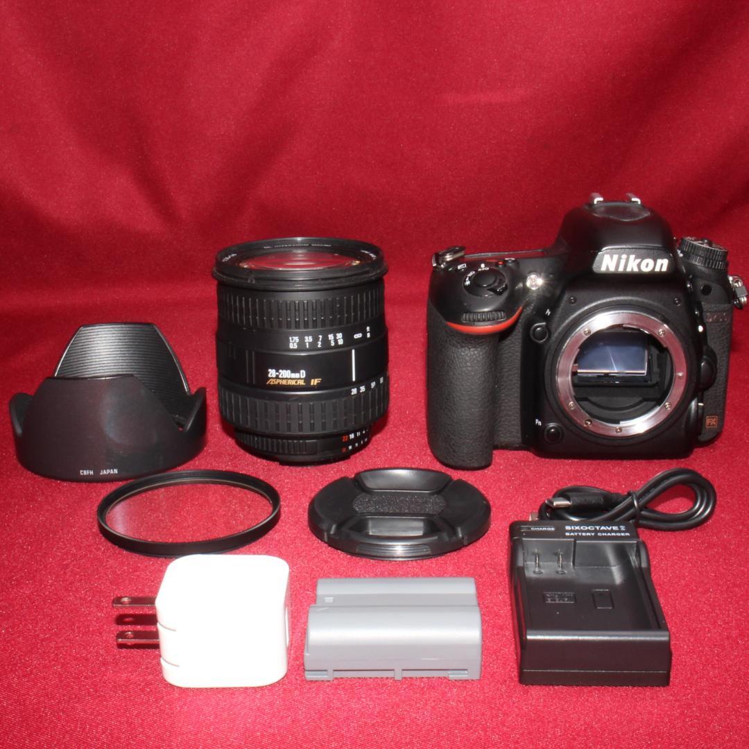 ❤️Wi-Fi内蔵&高性能❤️Nikon D750 近遠対応の神レンズセット❤️