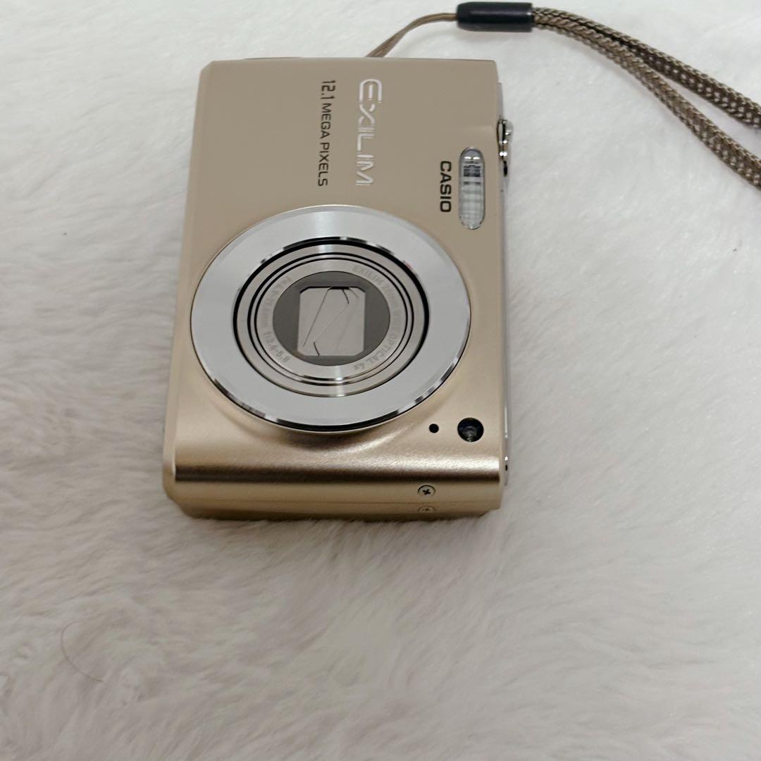 【外観極美品】CASIO EX-Z400 ゴールド 12.1メガピクセル