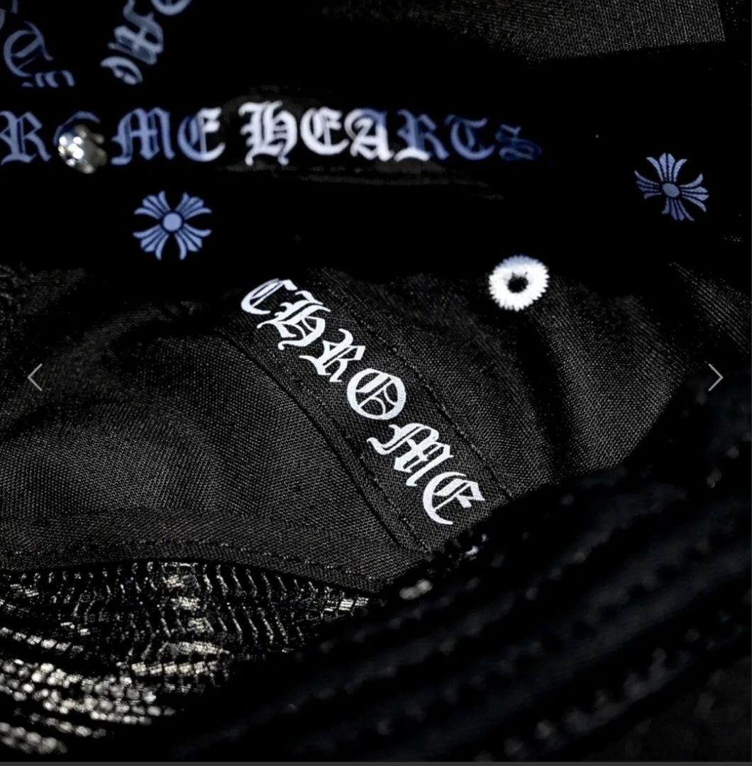 Chrome Heartsトリプルクロス 刺繍 キャップインボイスショッパー付属