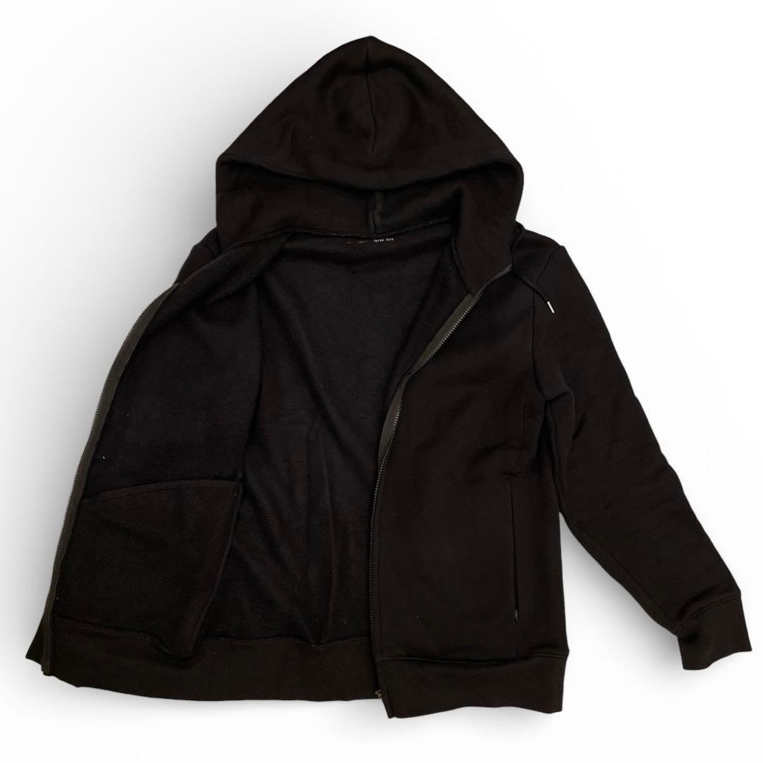 【未使用級】スリードッツ L パーカー サンデッドジャージー ジップフーディ