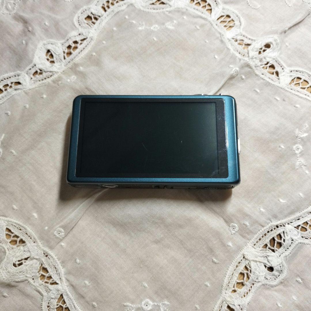 Panasonic DMC-FX77 LUMIX コンデジ デジカメ ブルー