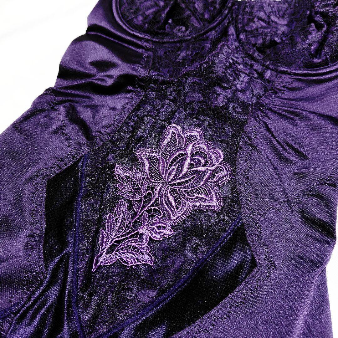 ノエビア✕ワコール★ドラマティックローズ★ボディスーツ★C75Mパープル