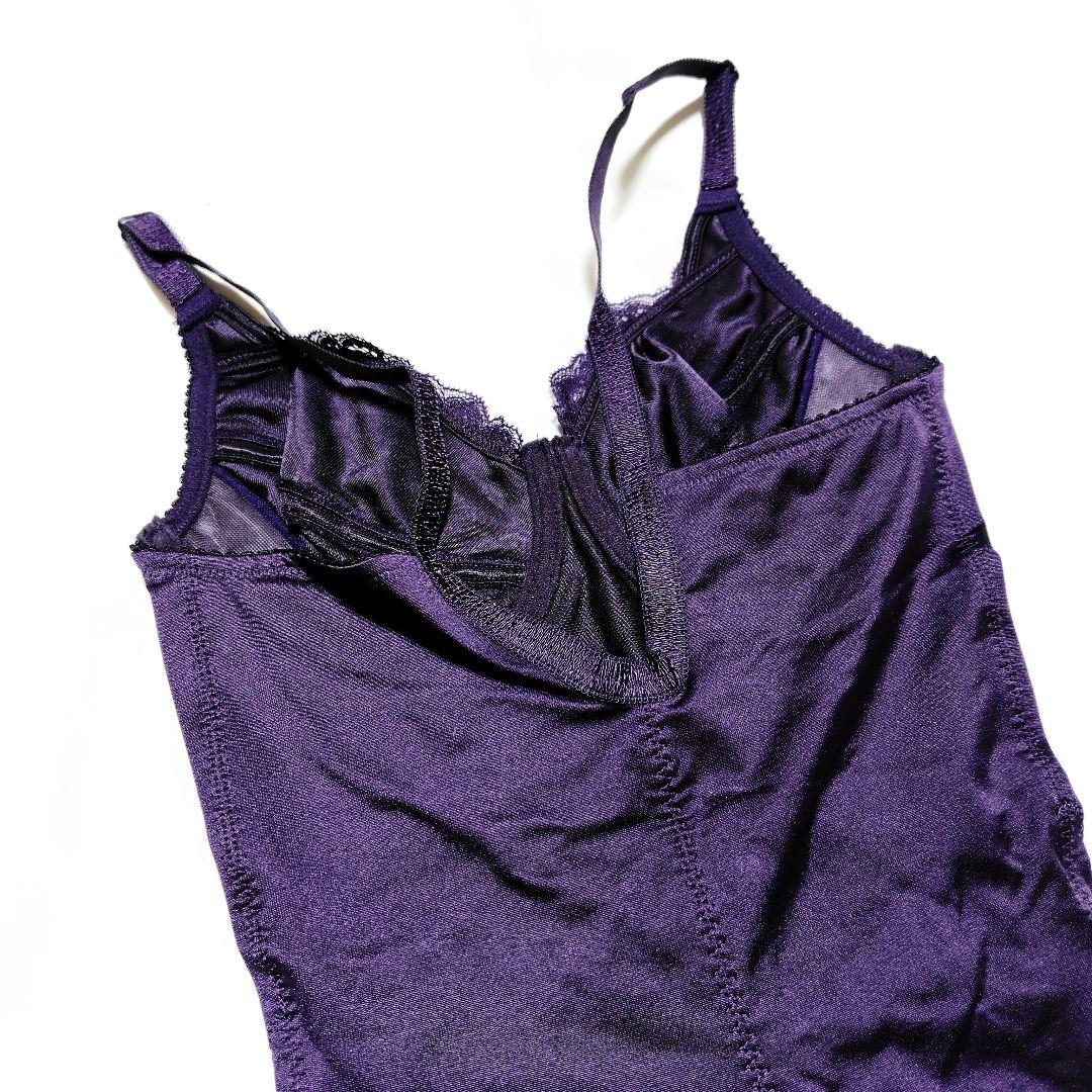 ノエビア✕ワコール★ドラマティックローズ★ボディスーツ★C75Mパープル