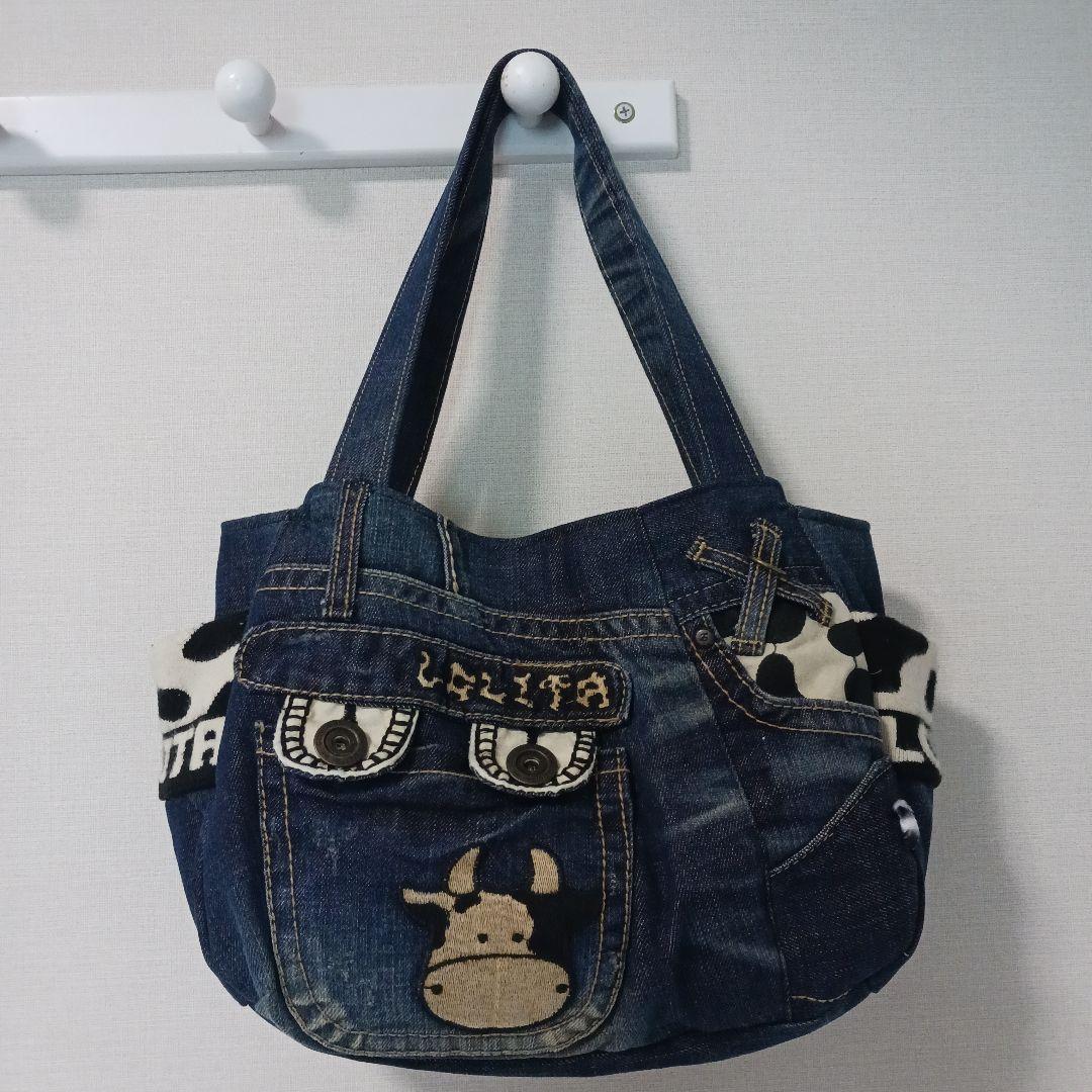 ナル　リメイクデニムバッグ　オーダーチューリップバッグ3点