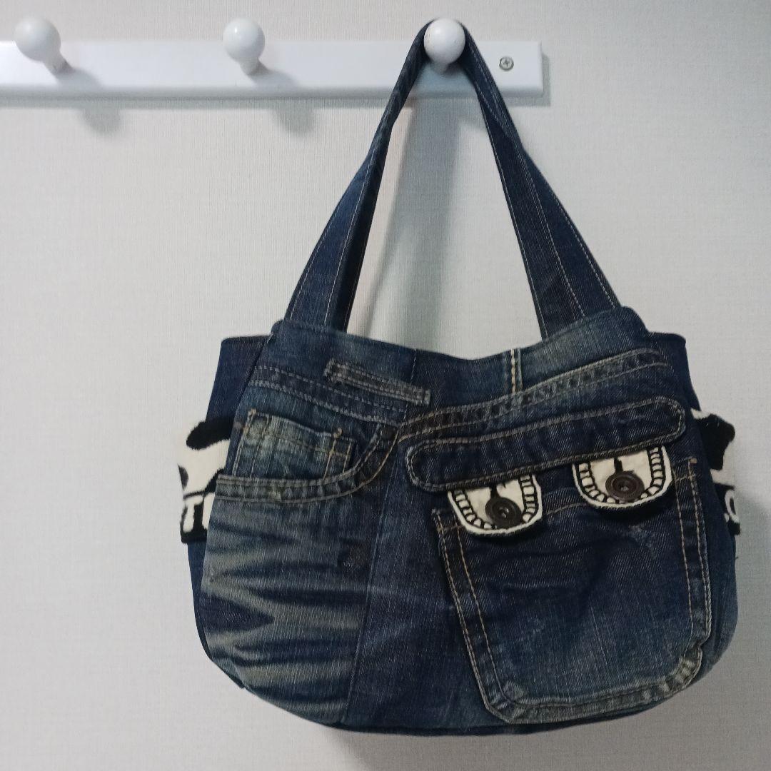 ナル　リメイクデニムバッグ　オーダーチューリップバッグ3点