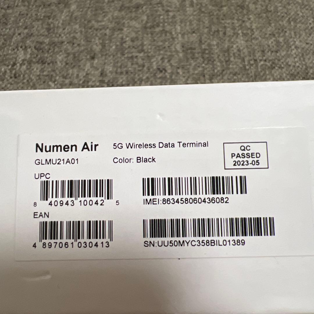 GlocalMe Numen Air 5G ホットスポット