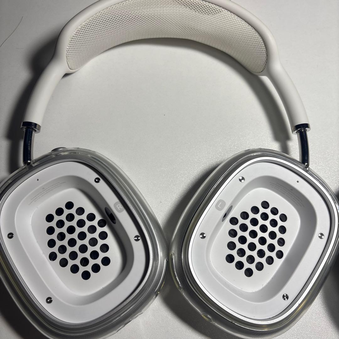 美品 AirPods Max シルバー A2096 スタンド、カバー付属