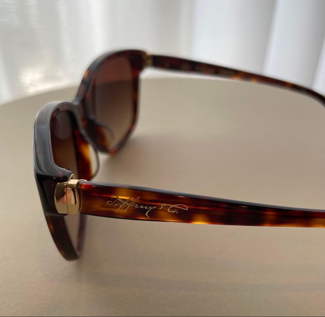 ブラウン べっこう サングラス ティファニー Tiffany