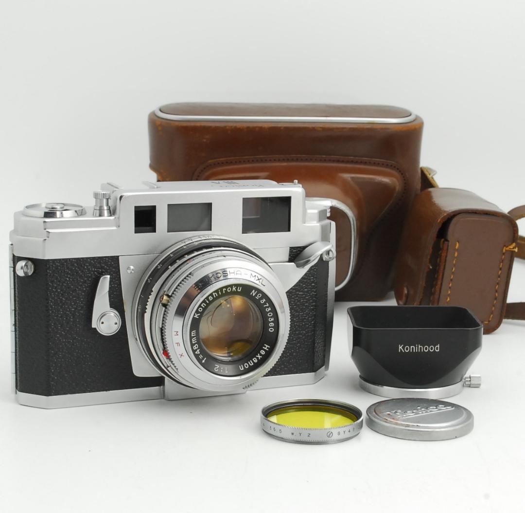 KONICA ⅢA 48mm F/2レンズ レンジファインダーフィルムカメラ