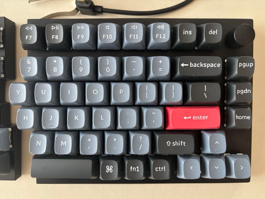 Keychron Q11 QMK 分割キーボード（US ANSI 配列）赤軸