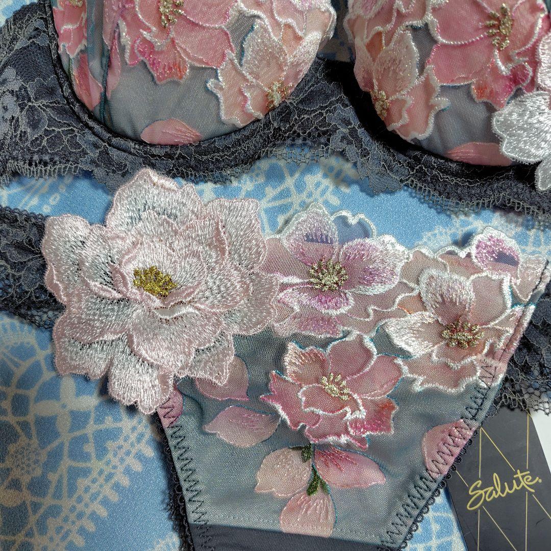 ワコール サルート ブラジャー＆ソング セット 新品　 C 75 ＆ M