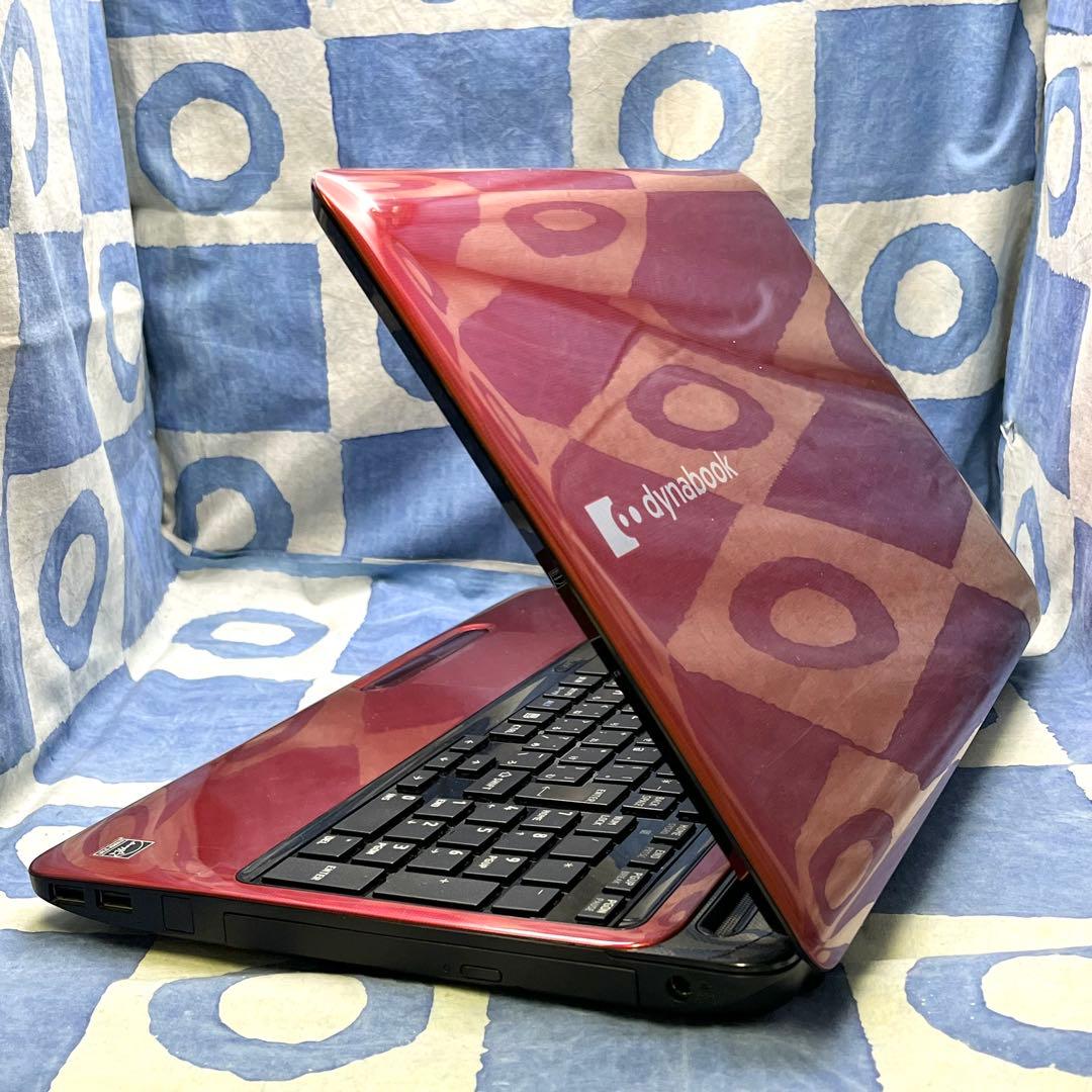 SSDでサクサク快適☆高性能i5☆大人気赤ノートパソコン♪ブルーレイ！Win11