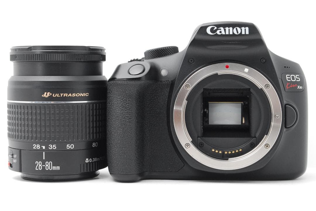 【使用感極少　美品】Canon Kiss X80　スマホ転送　WiFi搭載