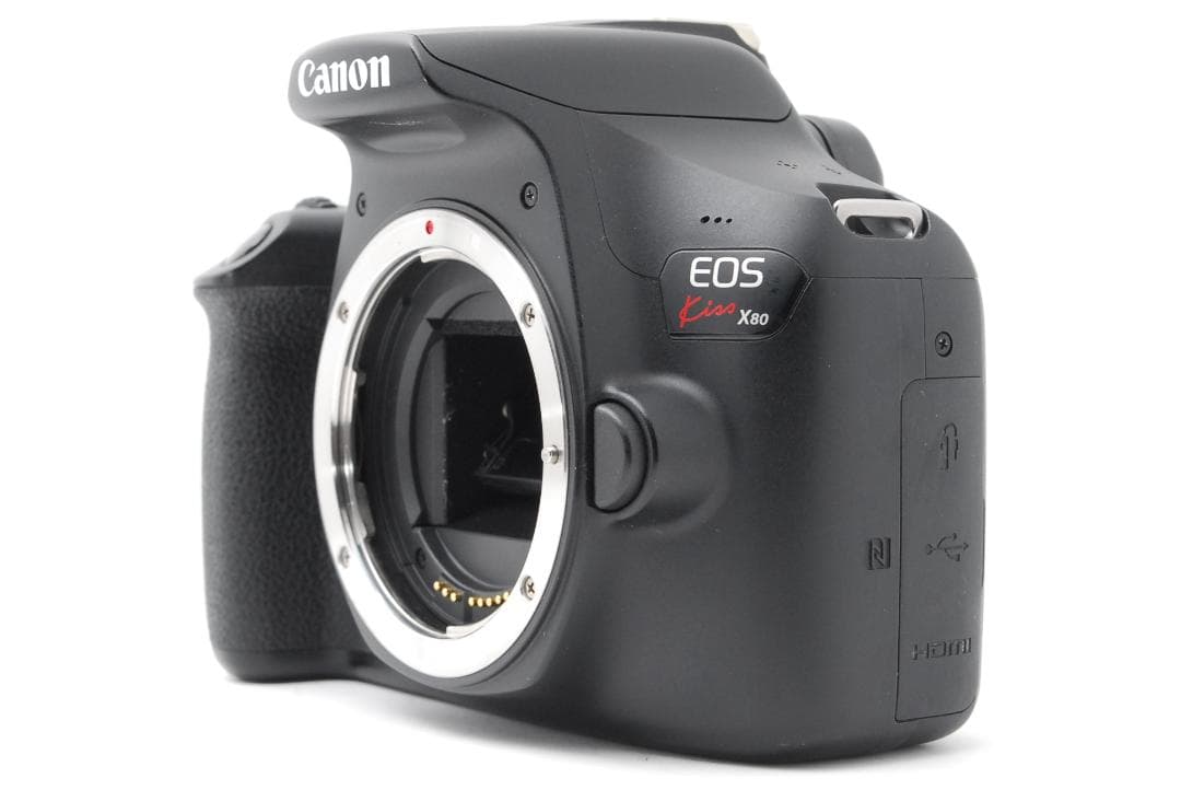 【使用感極少　美品】Canon Kiss X80　スマホ転送　WiFi搭載