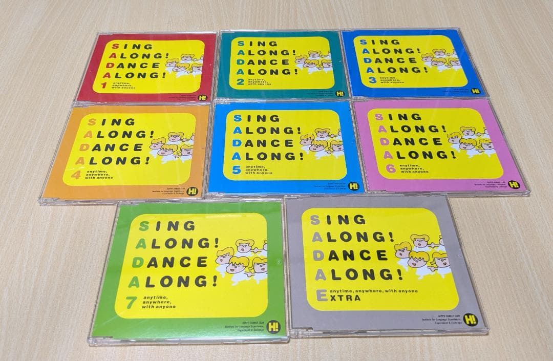 Sing Along!Dance Along!　CD7枚＋Extra テキスト付