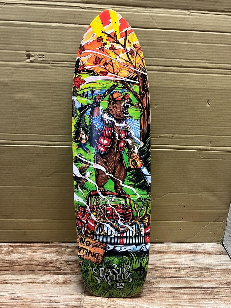 ランドヤッツ ダウンヒル ロングスケートボード デッキ