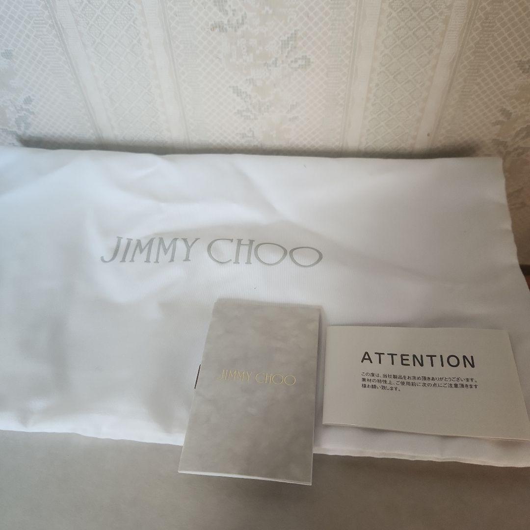 新品未使用JIMMY CHOO シグネチャーポインテッドトゥヒール グリッター
