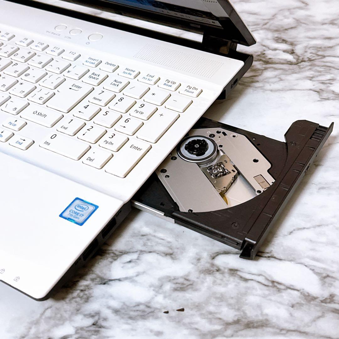 美品✨すぐ使えるパソコン 高性能i7 メモリ8GB 超大容量1TB✨ブルーレイ