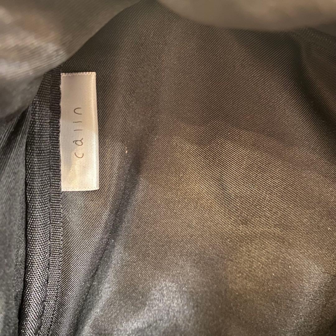 calin カラン　マザーズバック　ポーチバック　ブラック　【最新モデル】