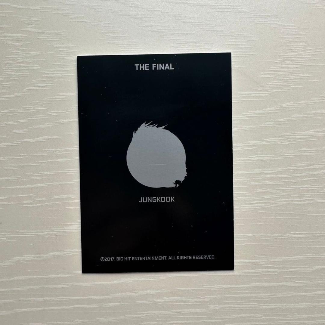 BTS 防弾少年団 WINGS FINAL ミニフォト ホログラム ジョングク