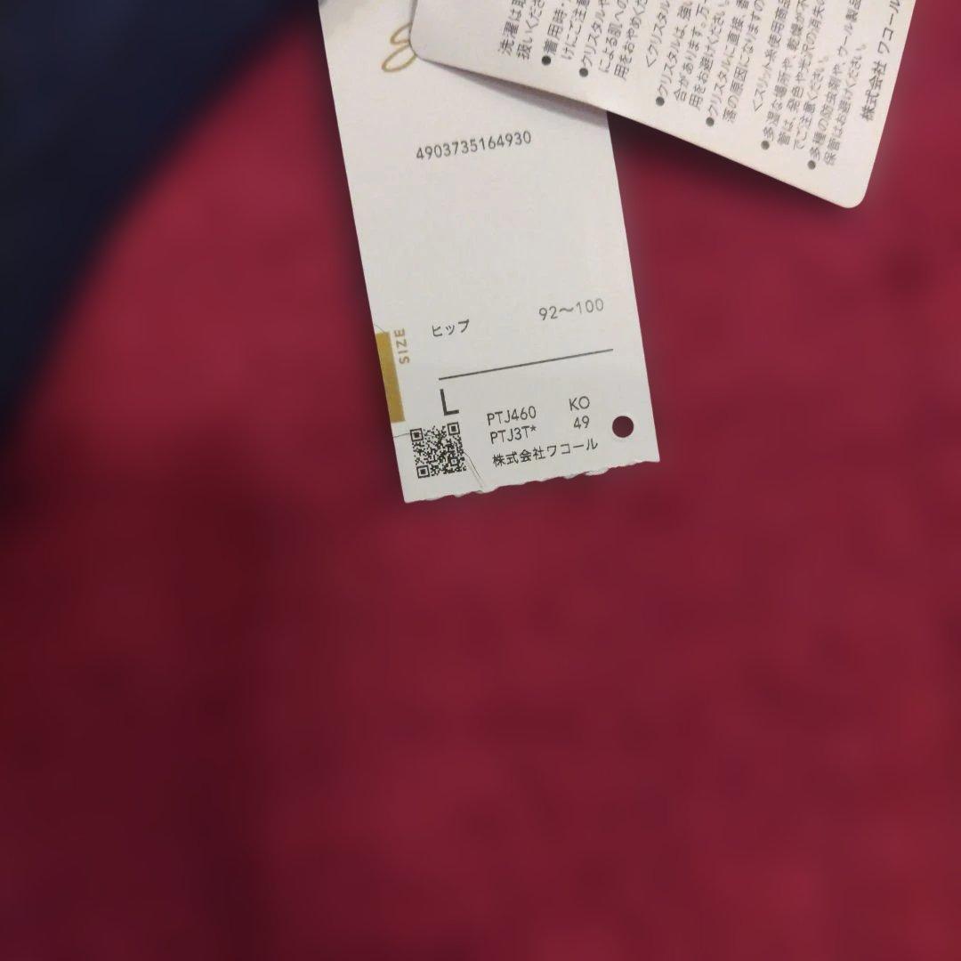 Salute 花柄刺繍 ブラジャーショーツセット C75　Lです