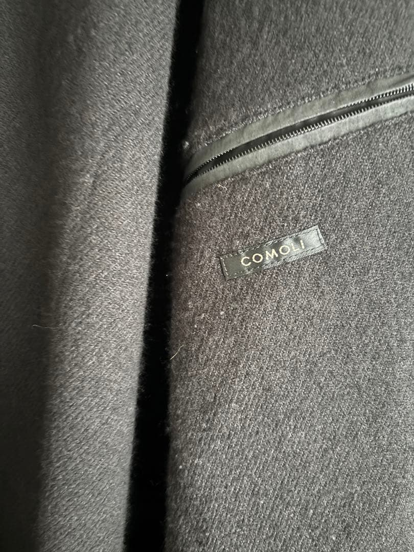 COMOLI 24AW コットンナイロンジップパーカー　size2