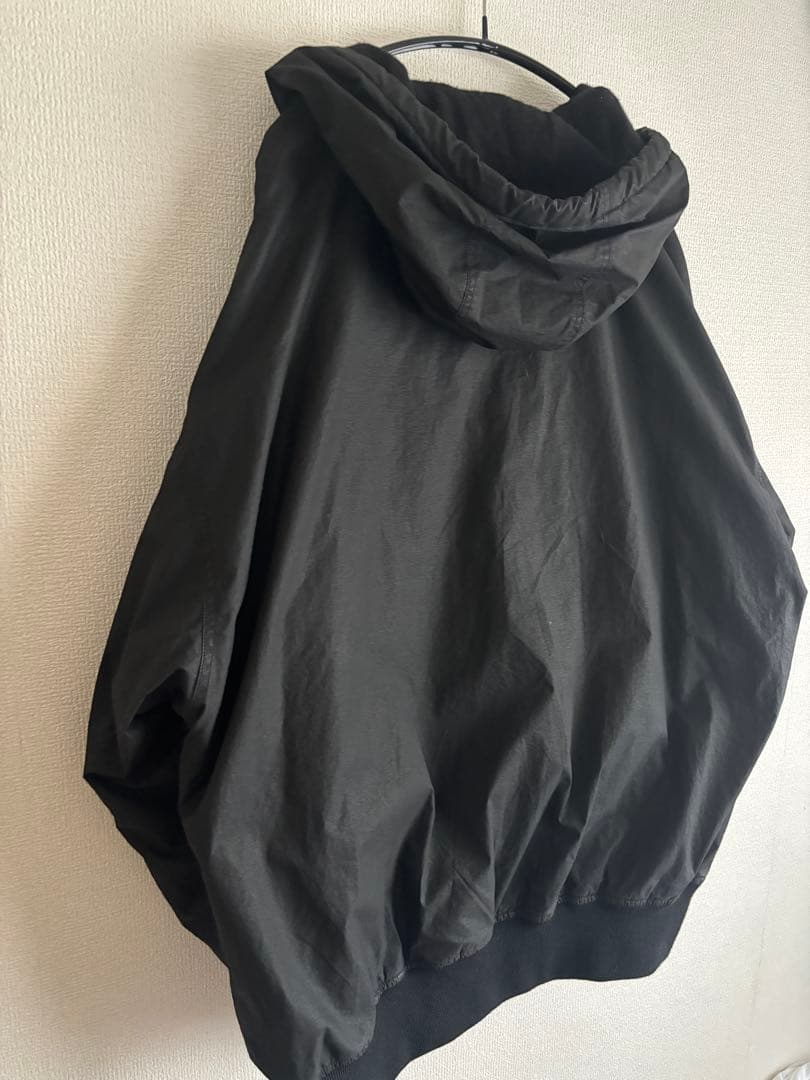 COMOLI 24AW コットンナイロンジップパーカー　size2