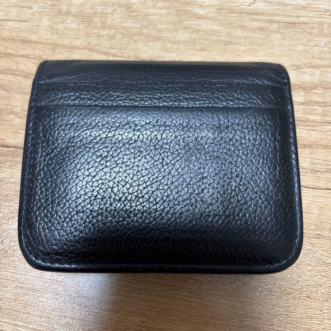 BALENCIAGA ブラック ケース　折りたたみ財布