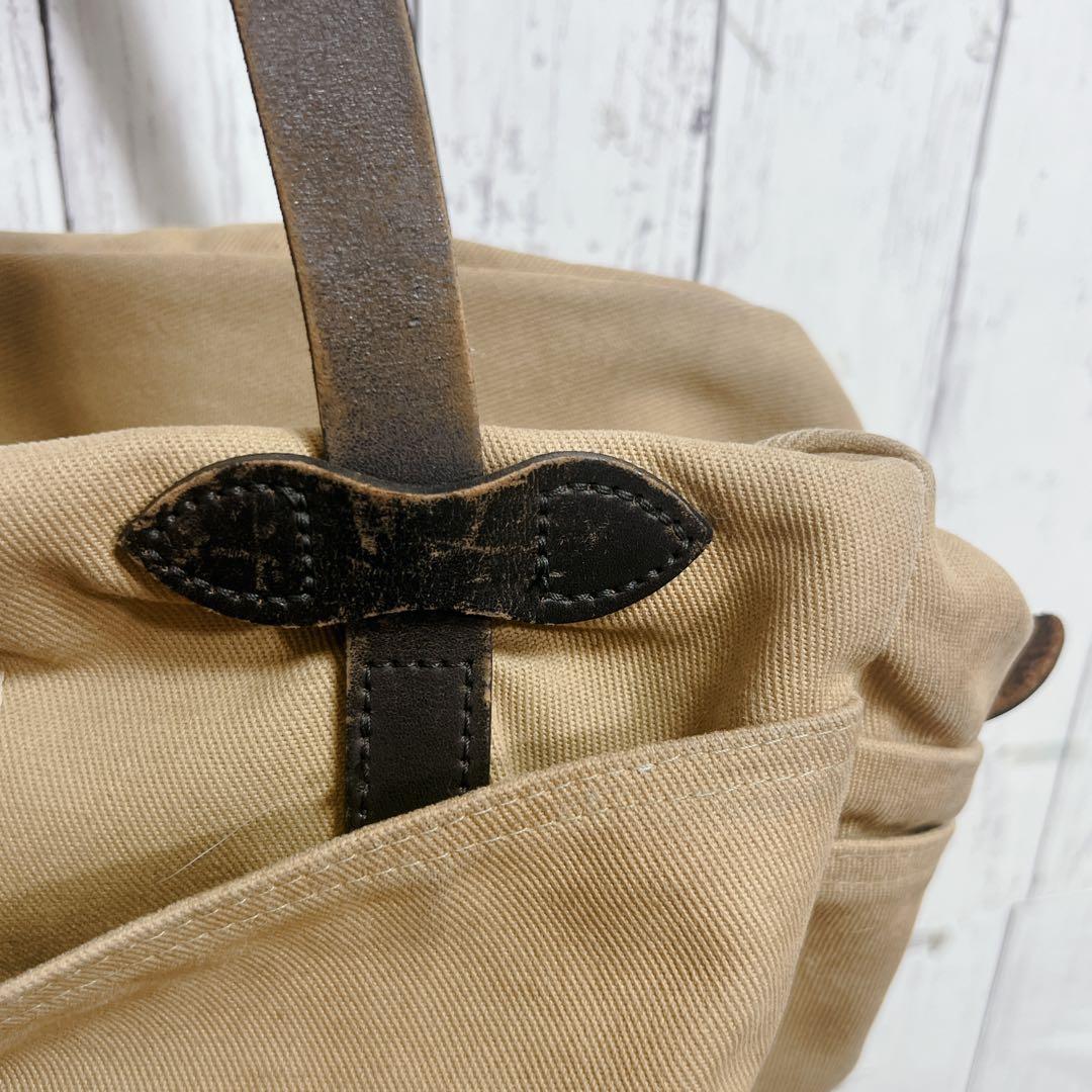 【MADE IN USA】FILSON フィルソン ジップ付 トートバッグ タン