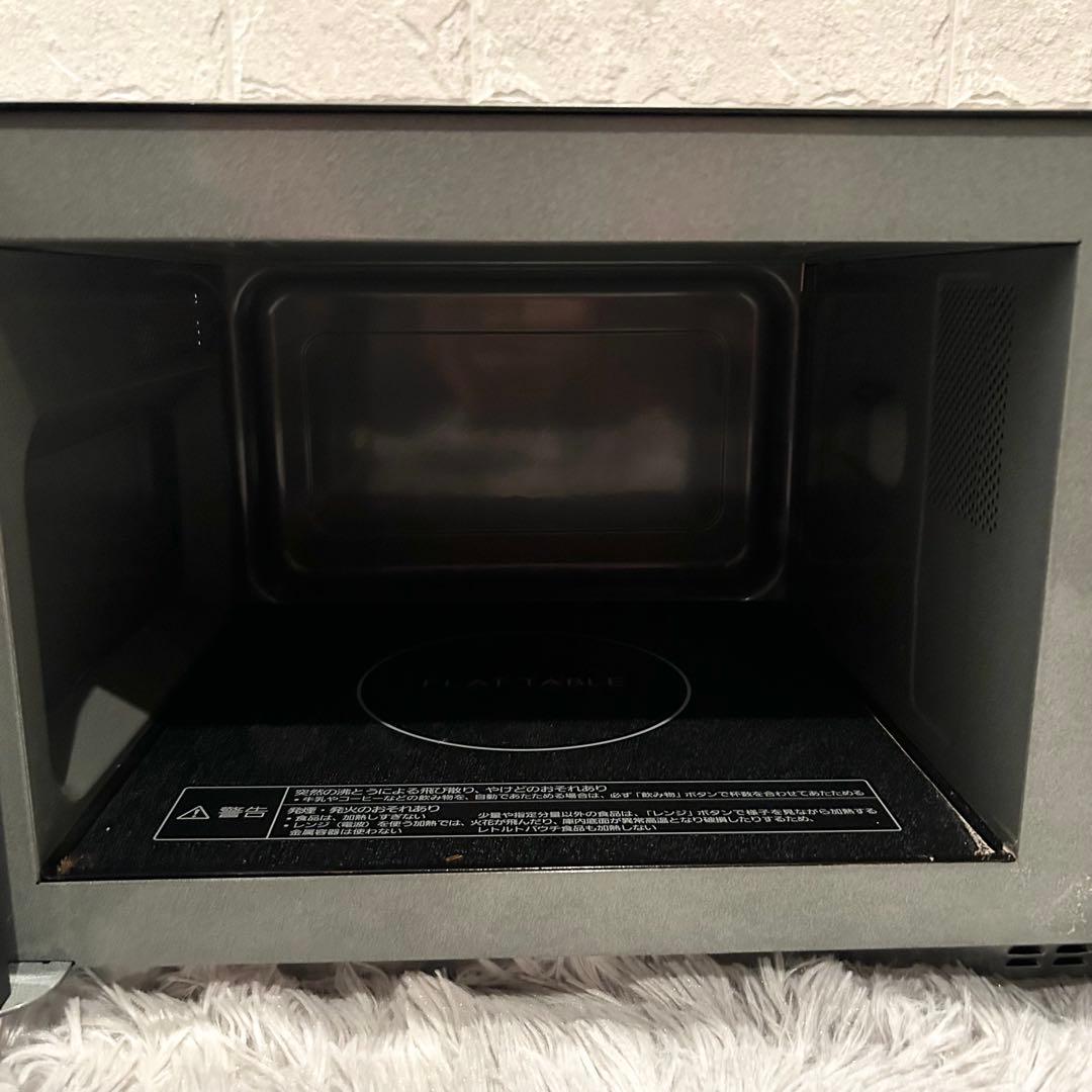 ● 良品 Panasonic 電子レンジ NE-FL222-K ブラック