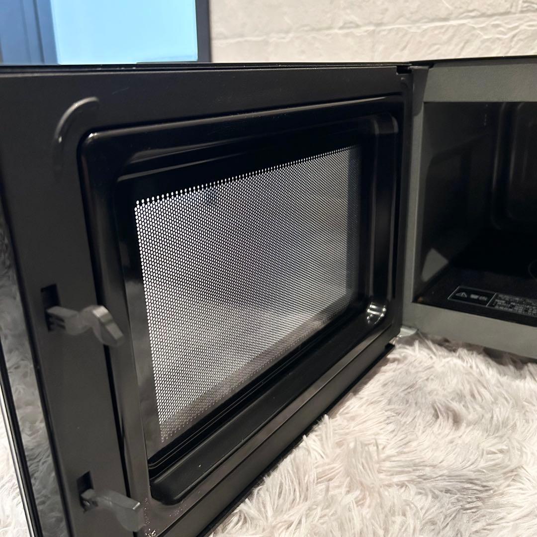 ● 良品 Panasonic 電子レンジ NE-FL222-K ブラック