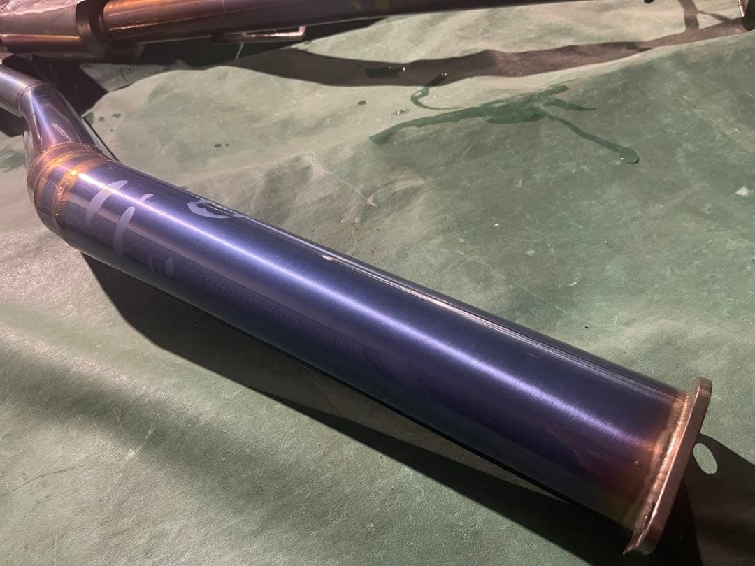 jzx100 amuse フルチタンマフラー