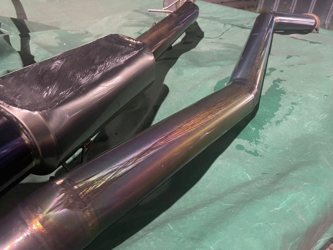 jzx100 amuse フルチタンマフラー