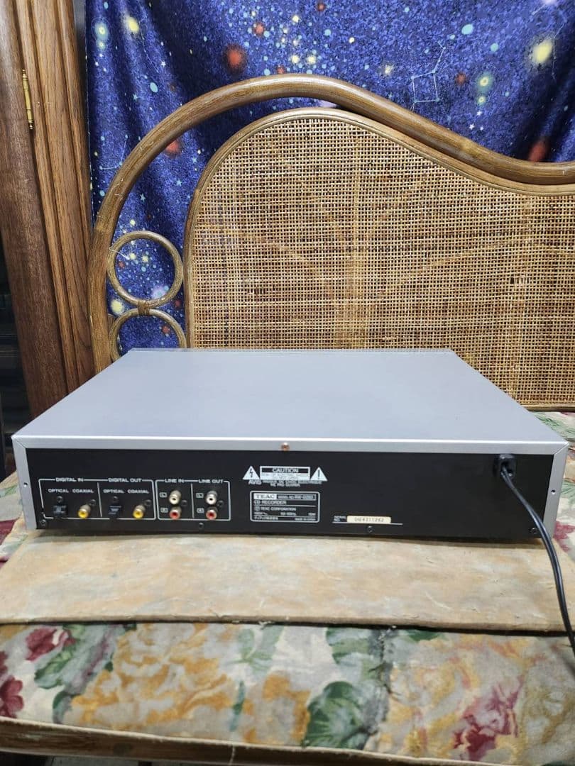 整備済完動品！再生/録音可TEAC CDレコーダーCD-RW280