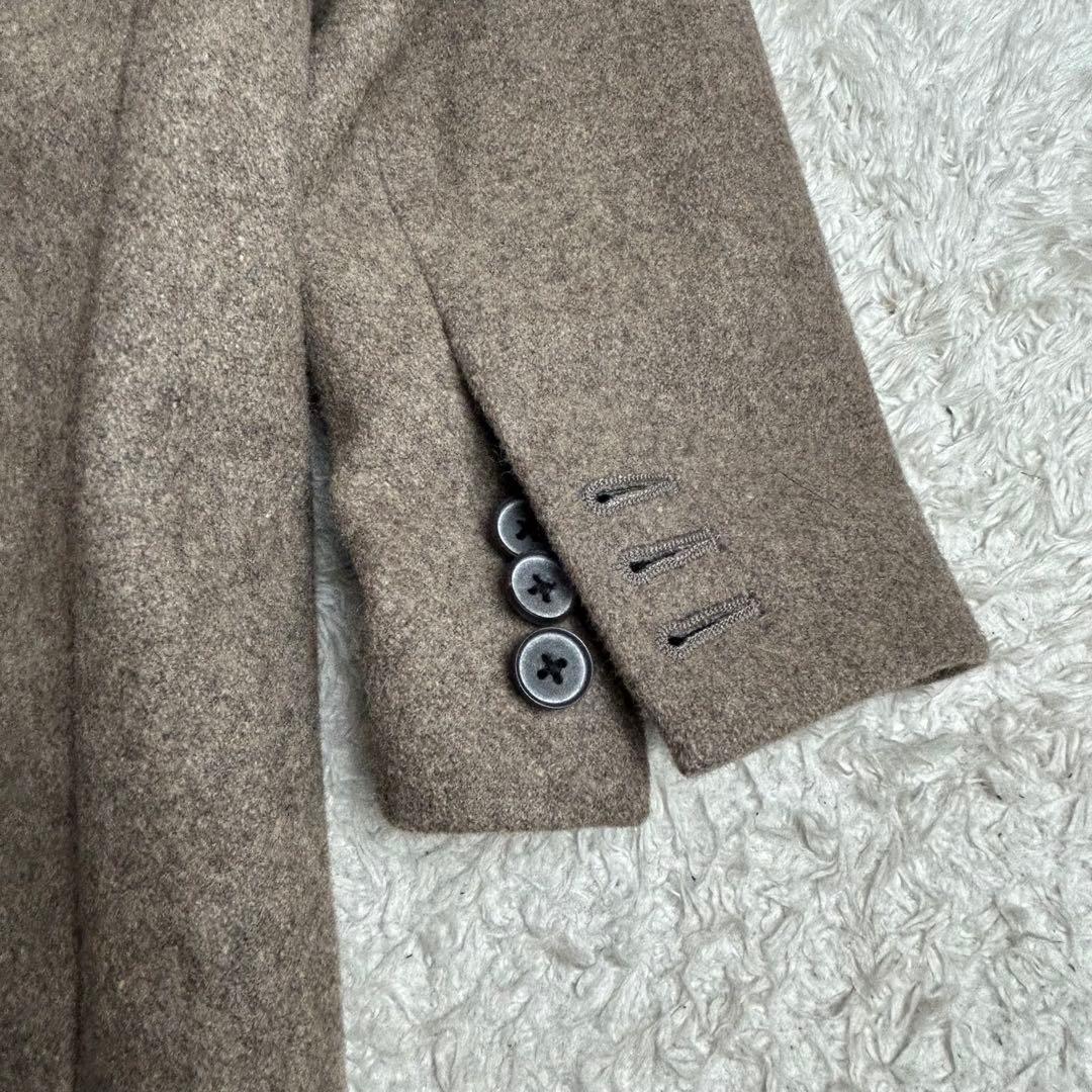 NUMBER(N)INE STUDIOUS別注チェスターコート裏地総柄カシミヤ2