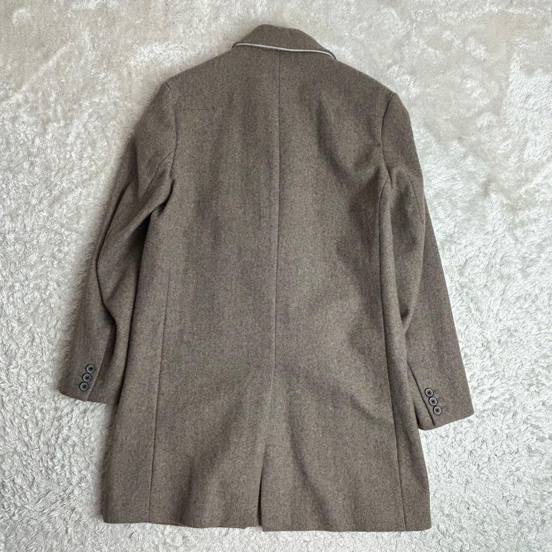 NUMBER(N)INE STUDIOUS別注チェスターコート裏地総柄カシミヤ2