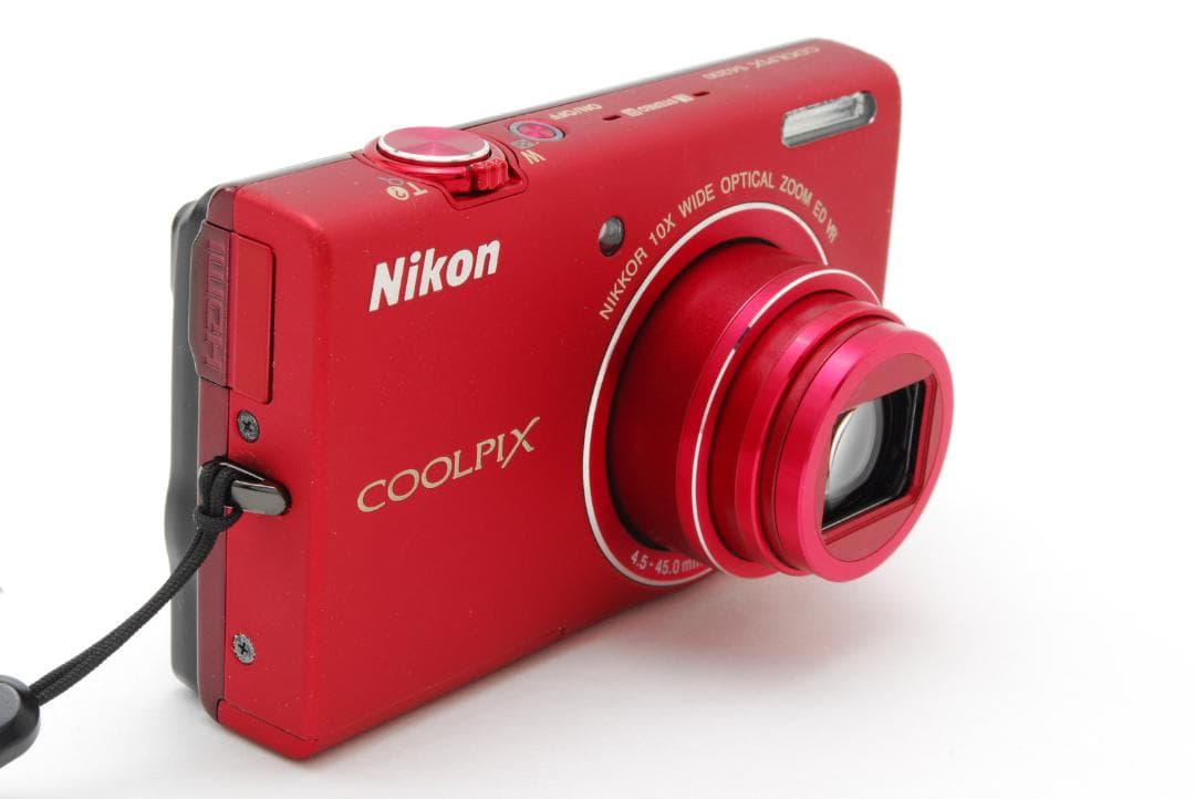 Nikon COOLPIX s6200 赤 コンパクトデジタルカメラ 動作確認済