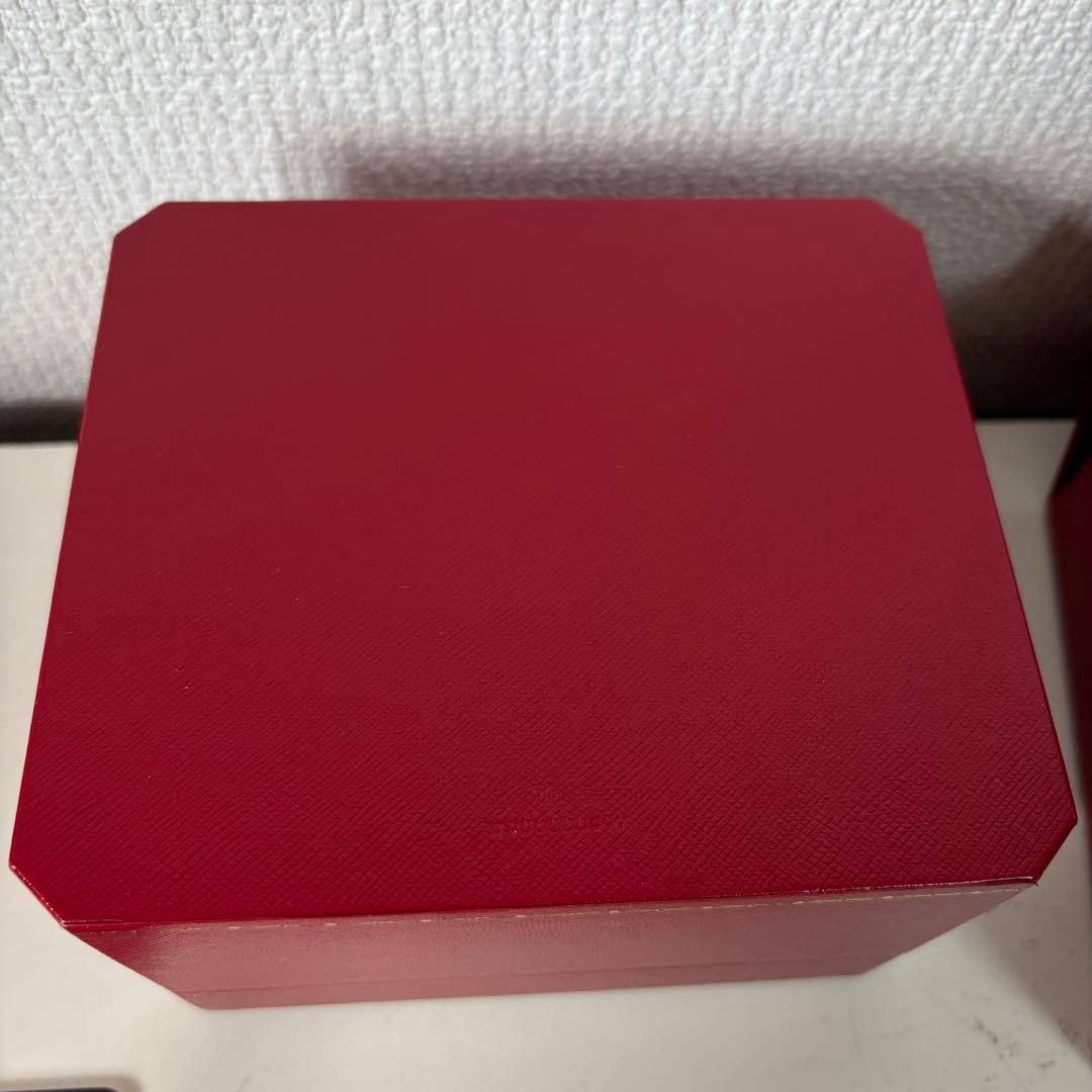 Cartier レッドレザーボックス