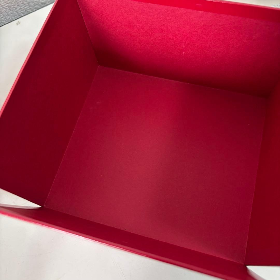 Cartier レッドレザーボックス