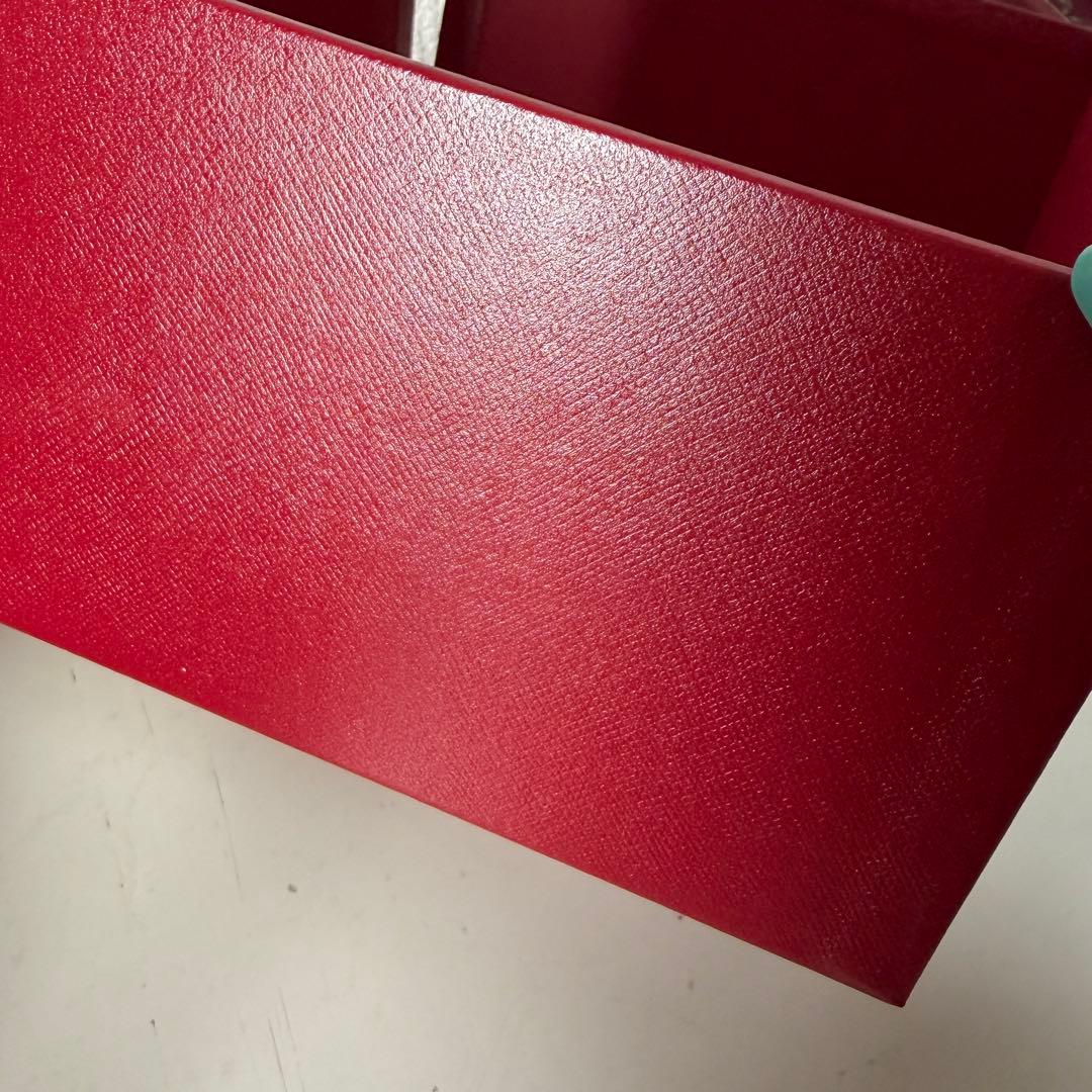 Cartier レッドレザーボックス