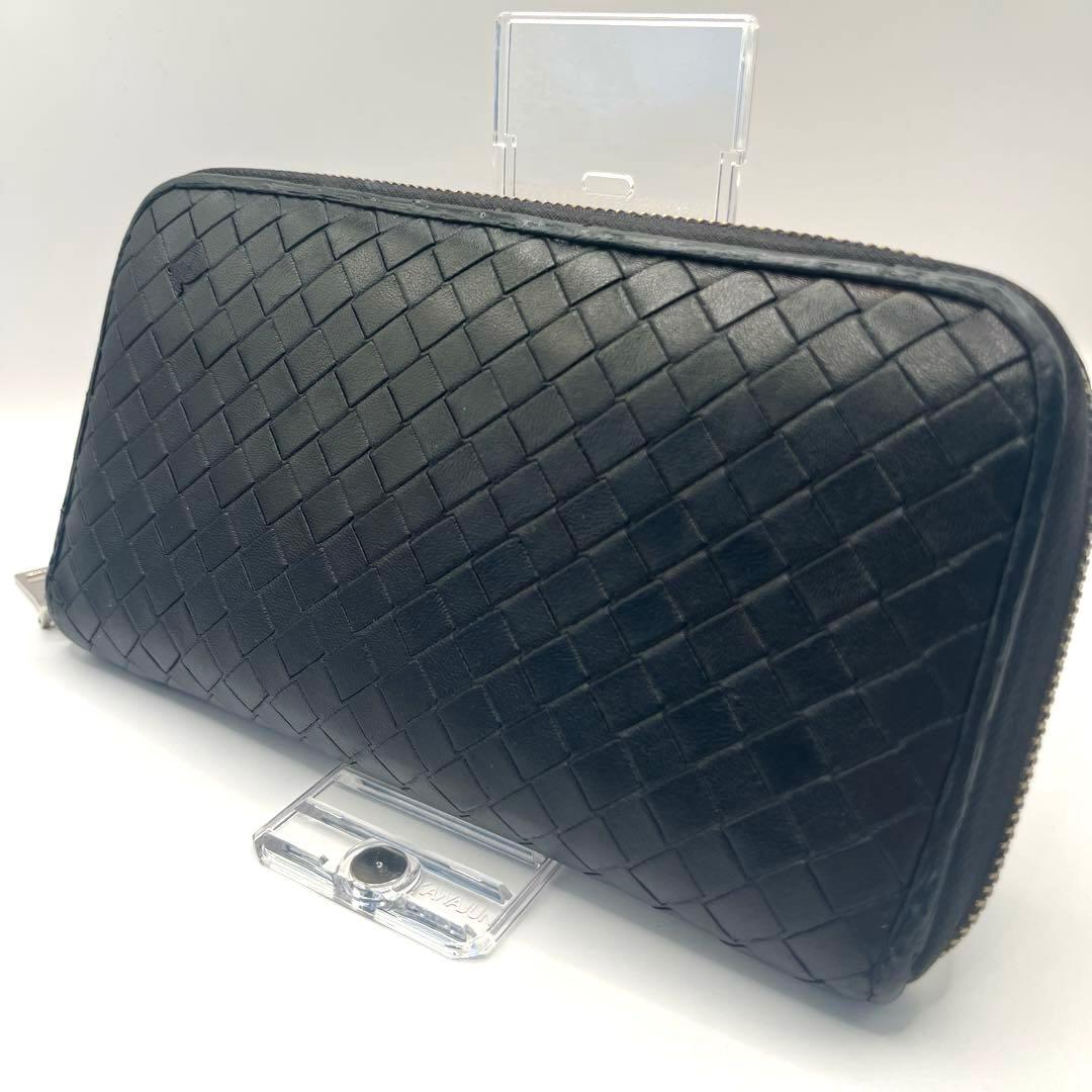 正規品✨ ボッテガヴェネタ イントレ ラウンドファスナー ジップ 6110