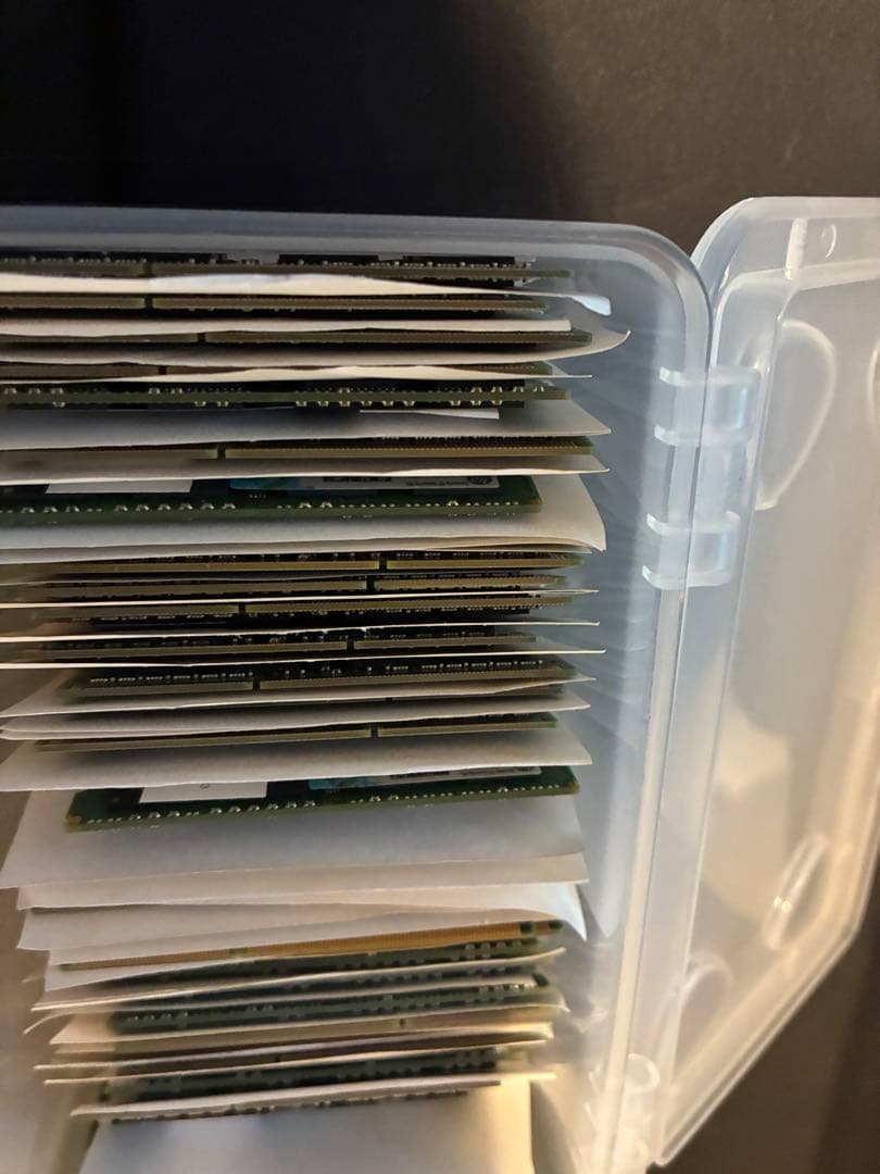 DDR3 micron 4gb ノートパソコン用メモリ 75枚