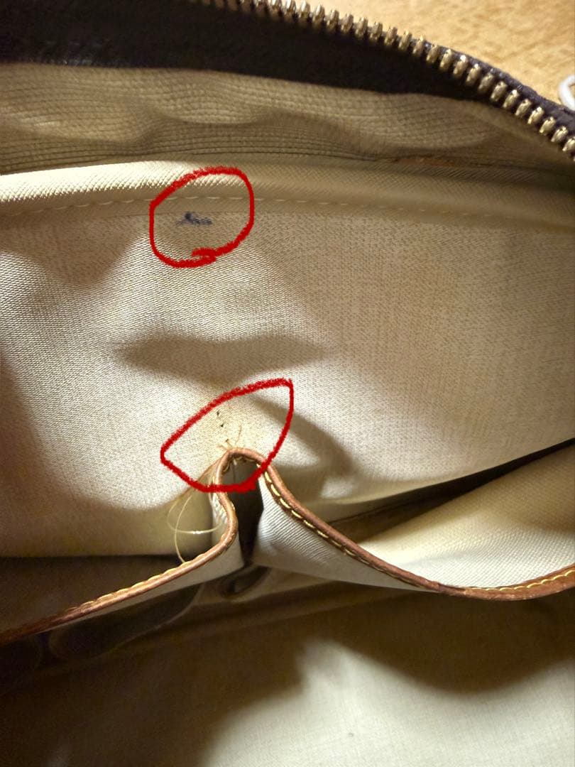 ルイヴィトン モノグラム ドーヴィル ハンドバッグ